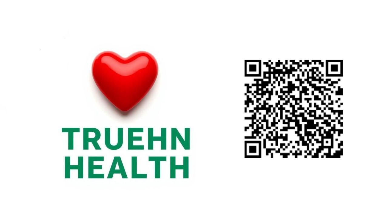 QR code to acquire TRUEHN Health wellness heartproperty with BNB on the TRUEHN network